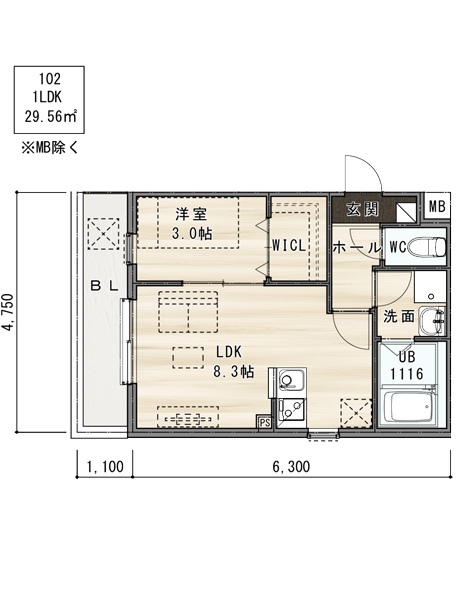 102｜間取り