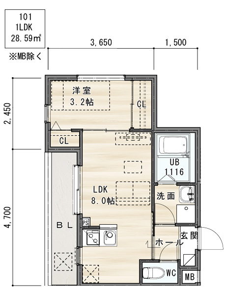 101｜間取り