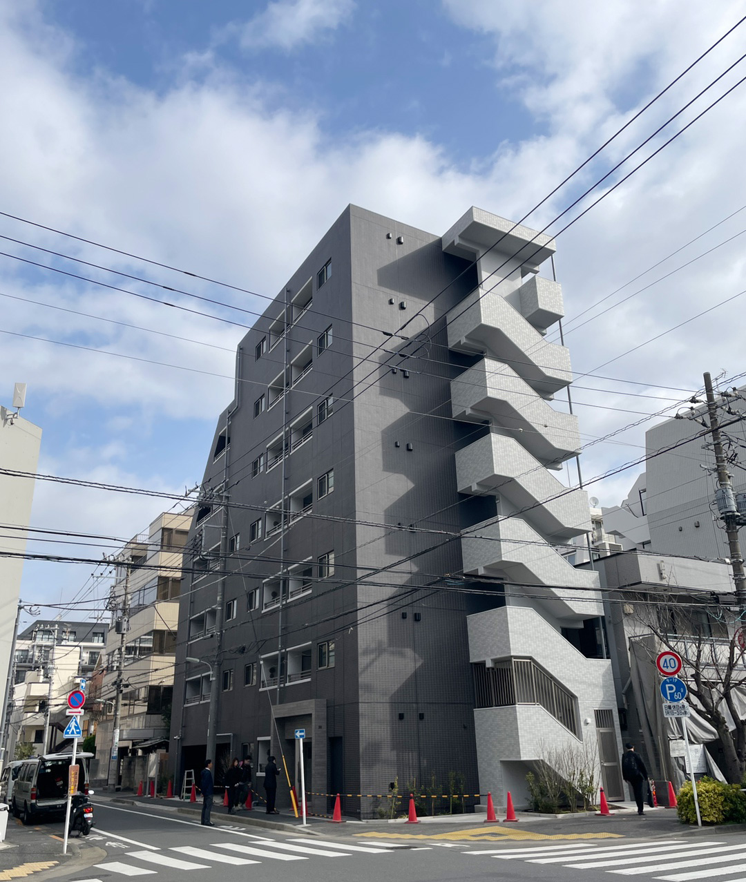 外観｜品川区南⼤井5丁⽬PROJECT竣工写真