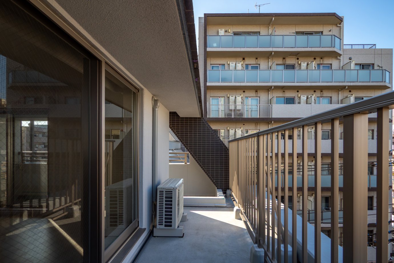 ベランダ｜品川区南⼤井5丁⽬PROJECT竣工写真