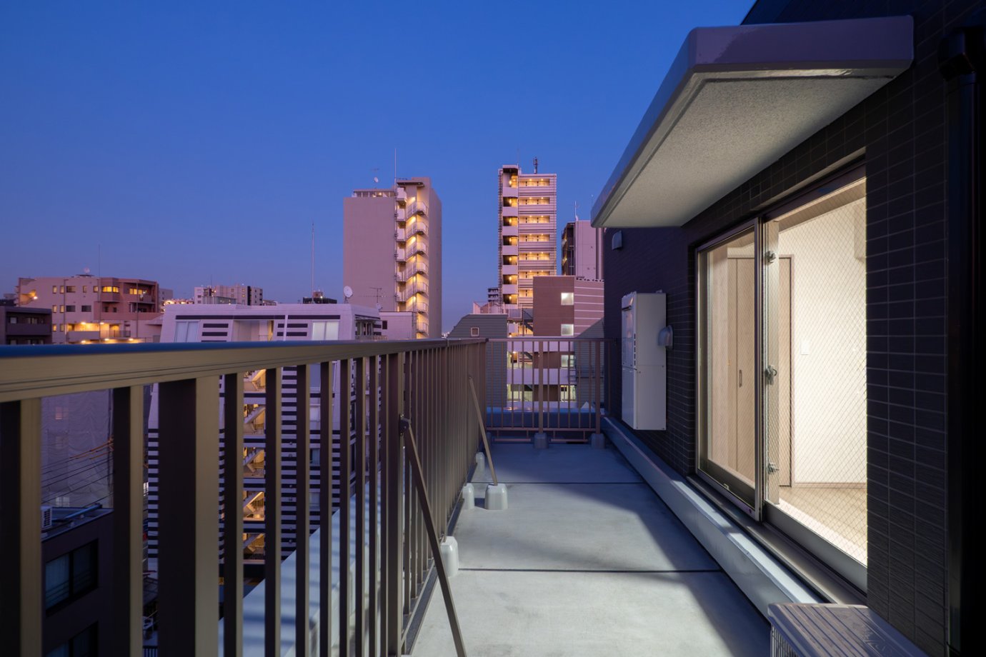 ベランダ｜品川区南⼤井5丁⽬PROJECT竣工写真