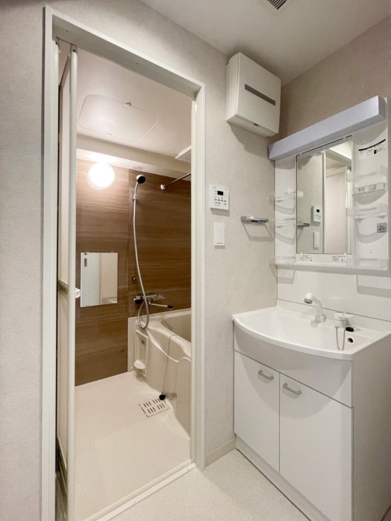 洗面浴室｜品川区南⼤井5丁⽬PROJECT竣工写真