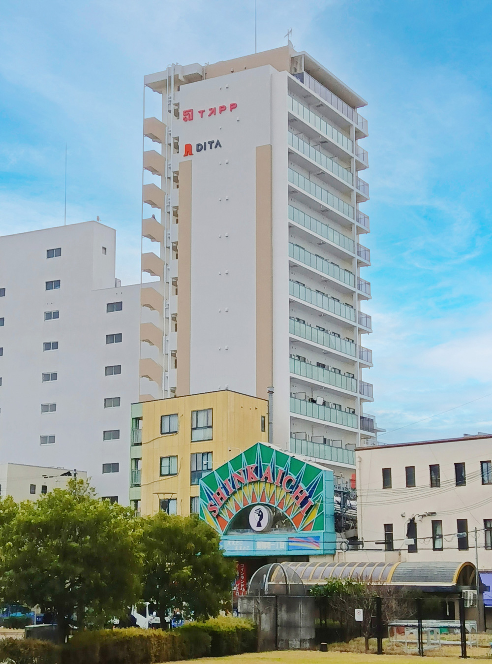 外観｜CREST TAPP DITA 神戸西パークフロント竣工｜大建興産