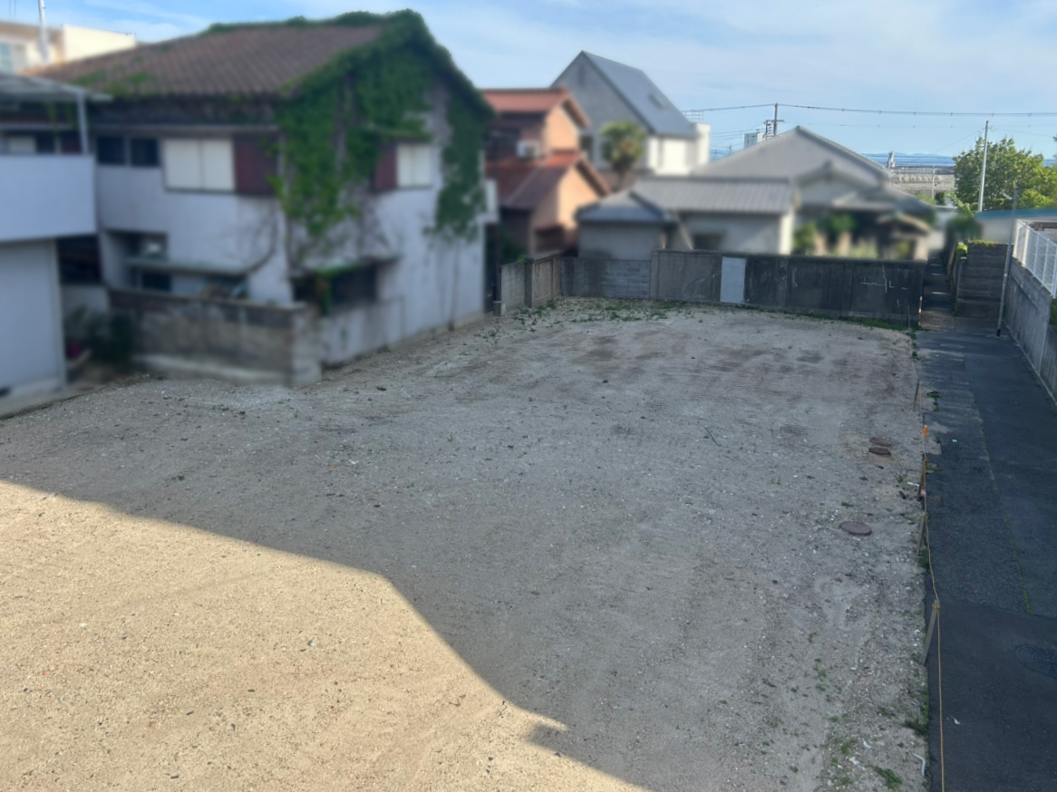 神戸市垂水区平磯の土地取得現地写真｜大建興産株式会社