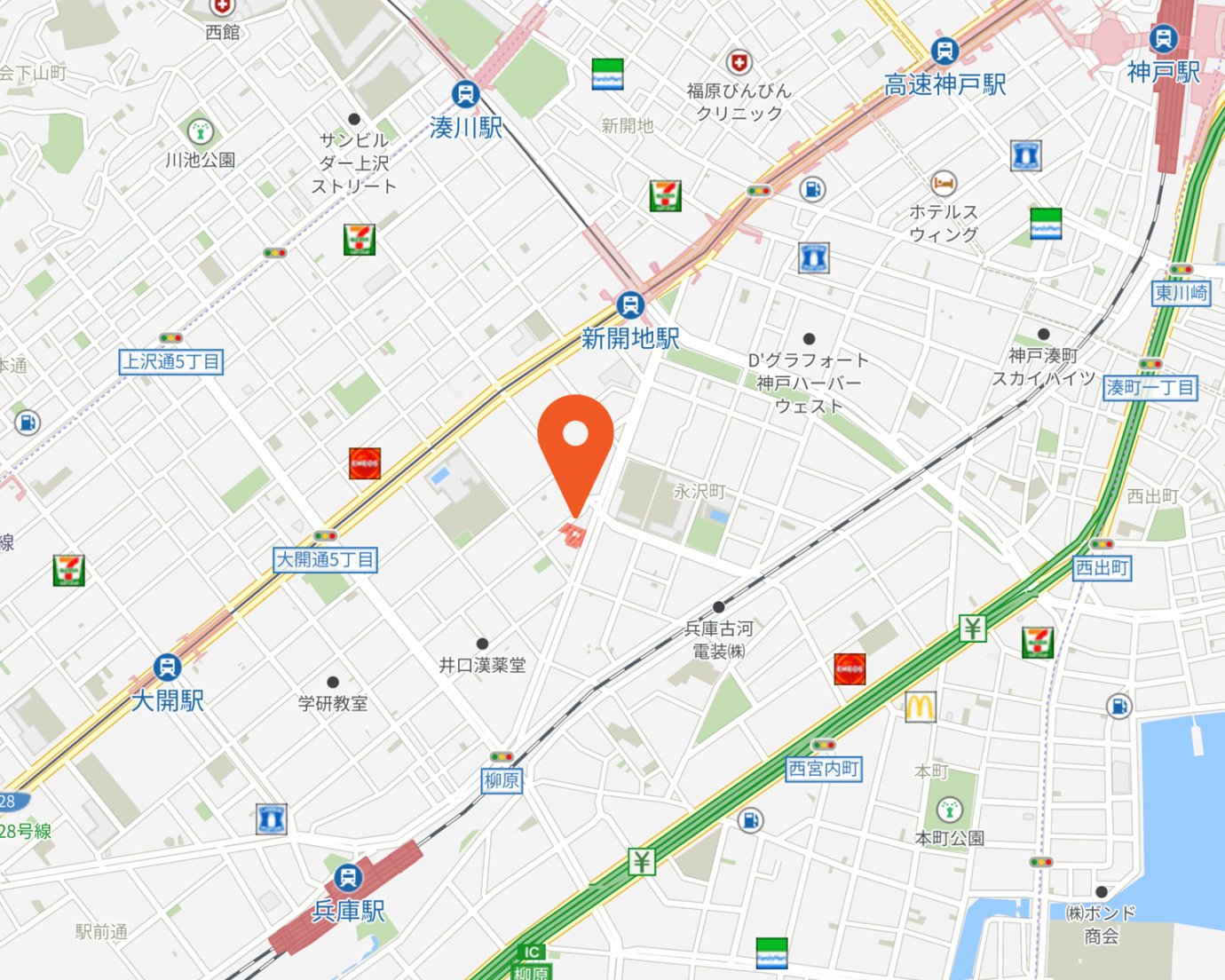 神戸市兵庫区塚本町｜新開地駅徒歩5分 開発用地現況